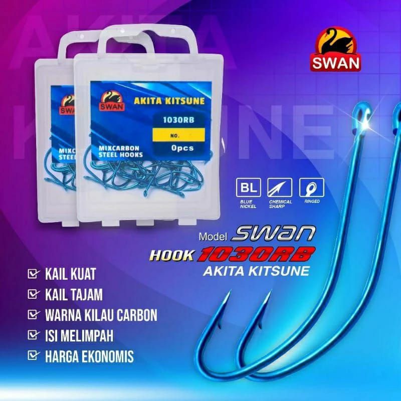 Kail Pancing Mica Swan Akita Kitsune 1030RB