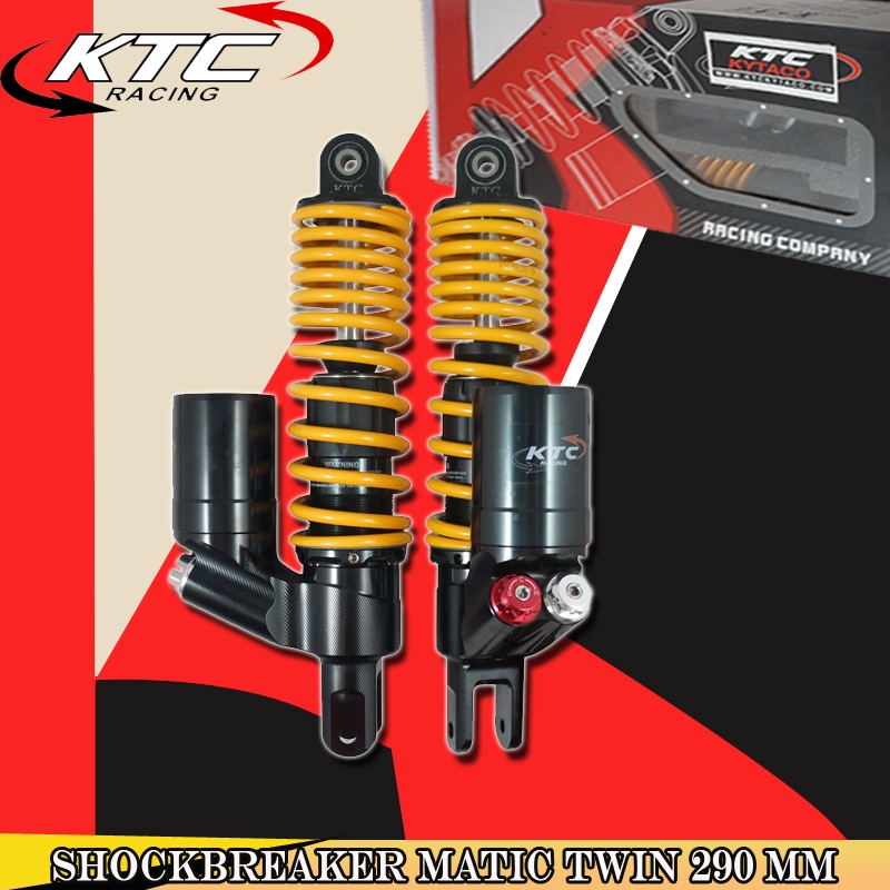 KTC Sok Shok Shockbreaker 9002Q Matic Twin Yamaha Nouvo 29cm 290mm Tabung Bawah