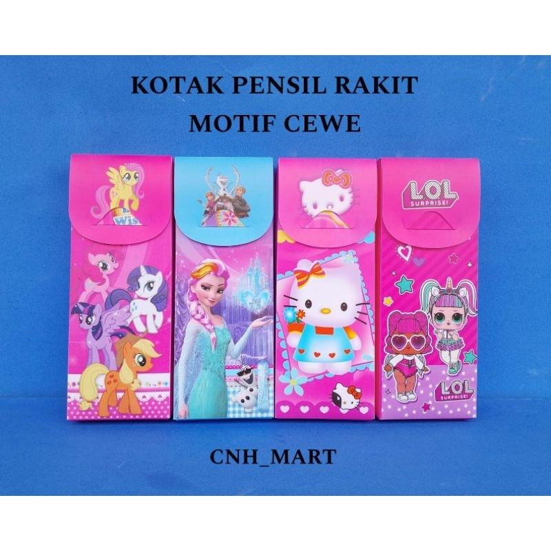 

Tempat Pensil Lipat / Bonus Plastik Satuan /Harga Per 1 PCS