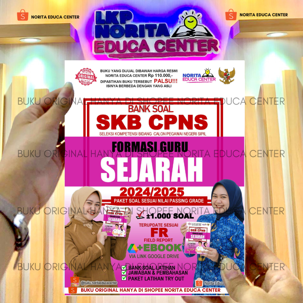 BANK SOAL SKB CPNS FORMASI GURU SEJARAH