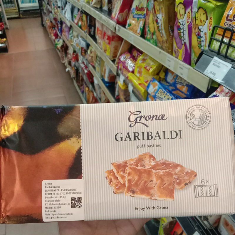 

GRONA COOKIES GARIBALDI 354G