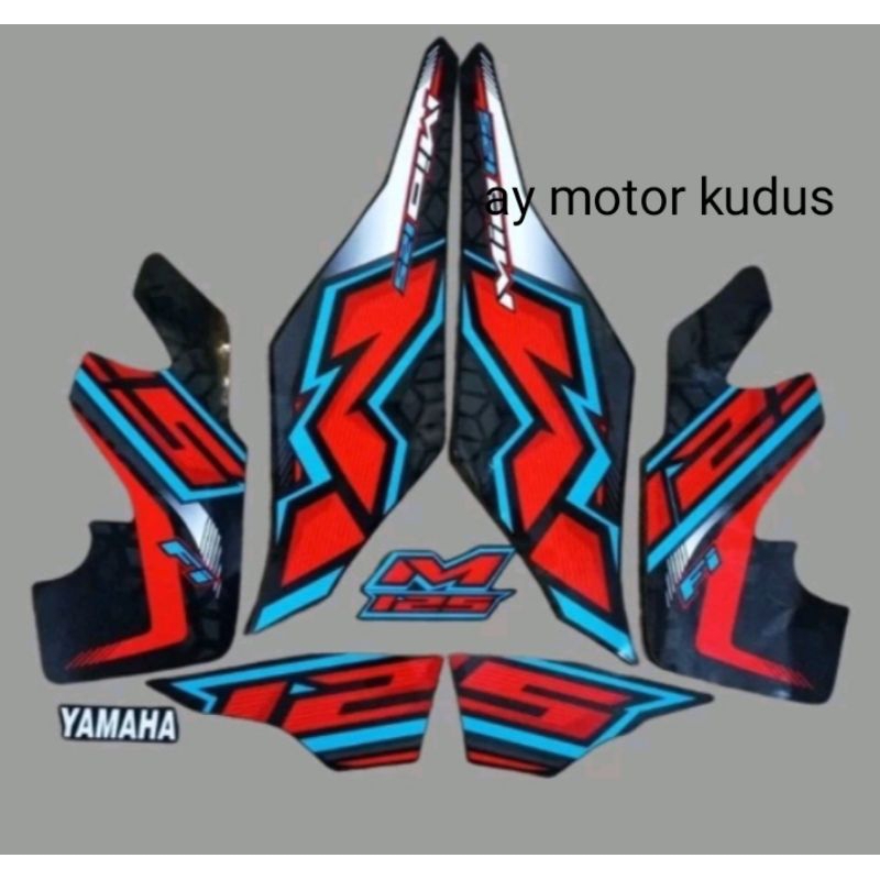 setriping seticker sepeda motor list Yamaha Mio M3 125 Mio 2022-2023
