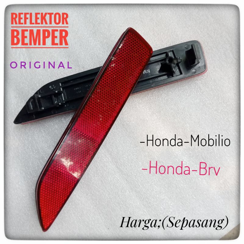 Reflektor Bemper Honda Mobilio Reflektor Bemper BRV Mata Kucing Bemper Mobilio Brv