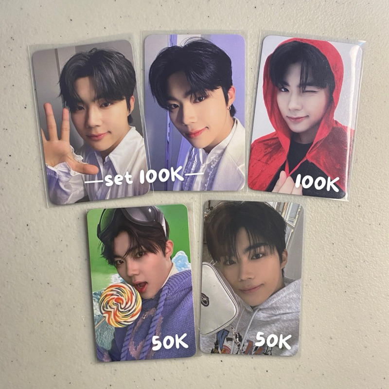 [CLEARENCE SALE UNDERPRICE] OFFICIAL Photocard ZEROBASEONE ZB1 PARK GUNWOOK Counting Stars Star Rive