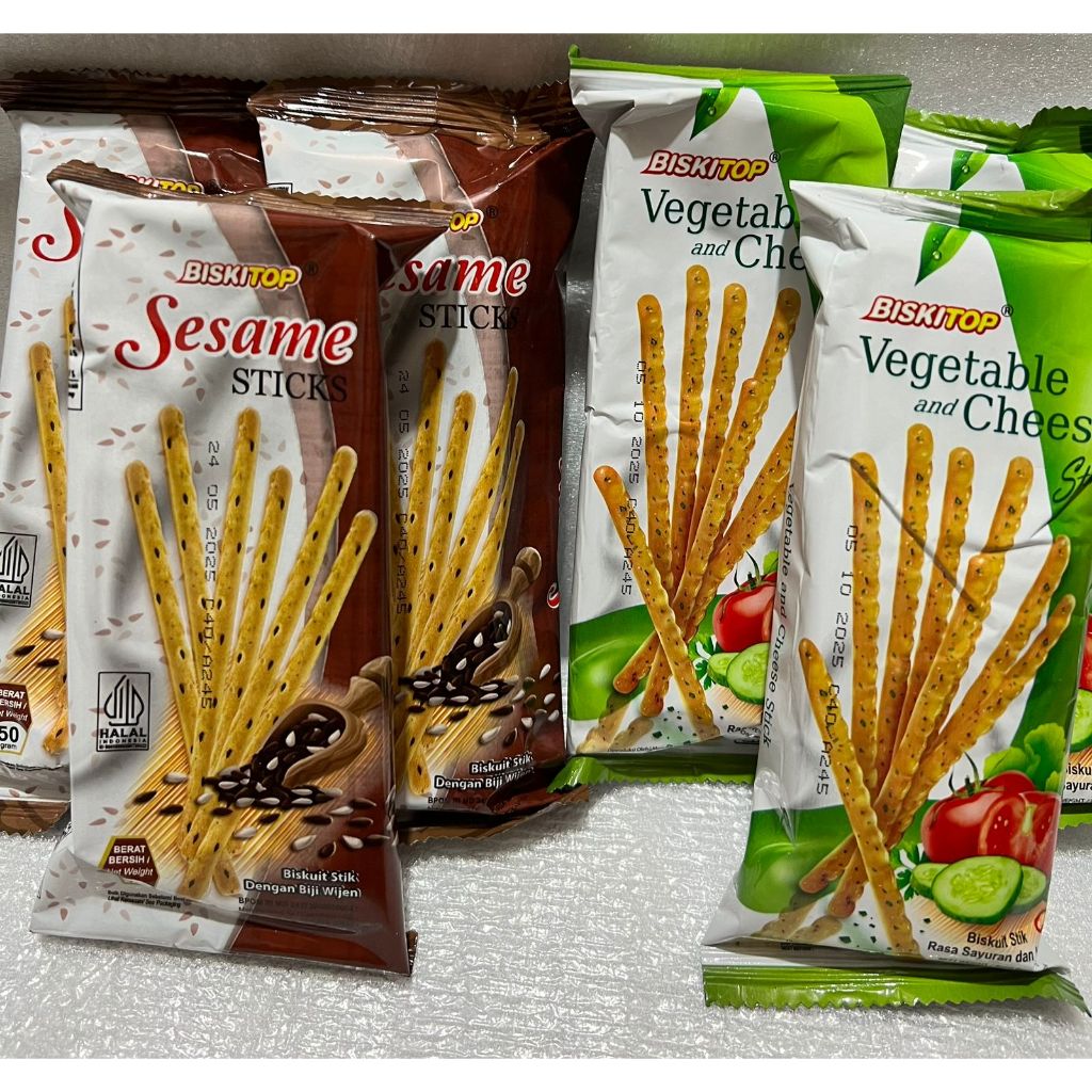 

Biskitop Vegetable and Cheese Stick isi 6 pcs