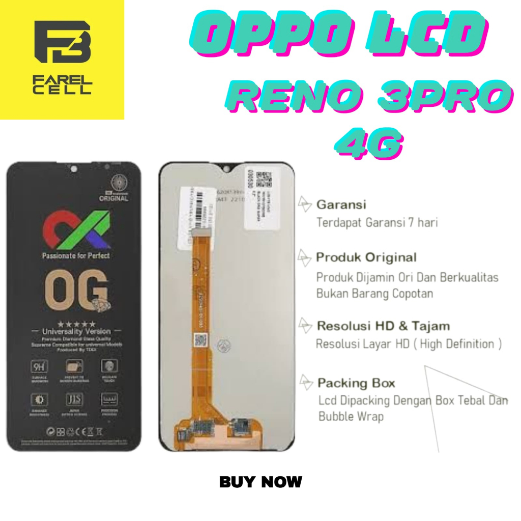 LCD TOUCHSCREEN OPPO RENO 3 PRO 4G ORIGINAL