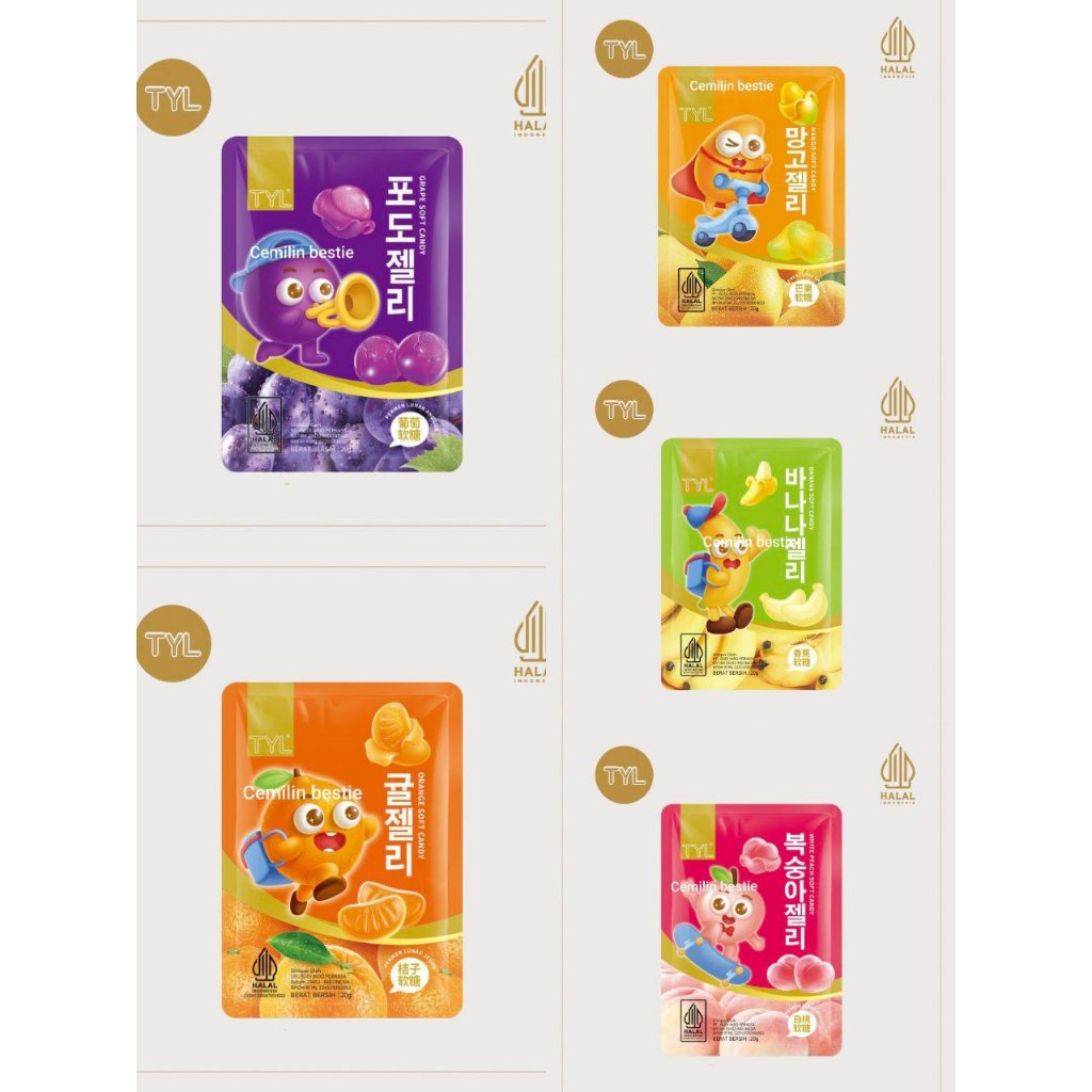 

TYL soft candy jelly 20g import
