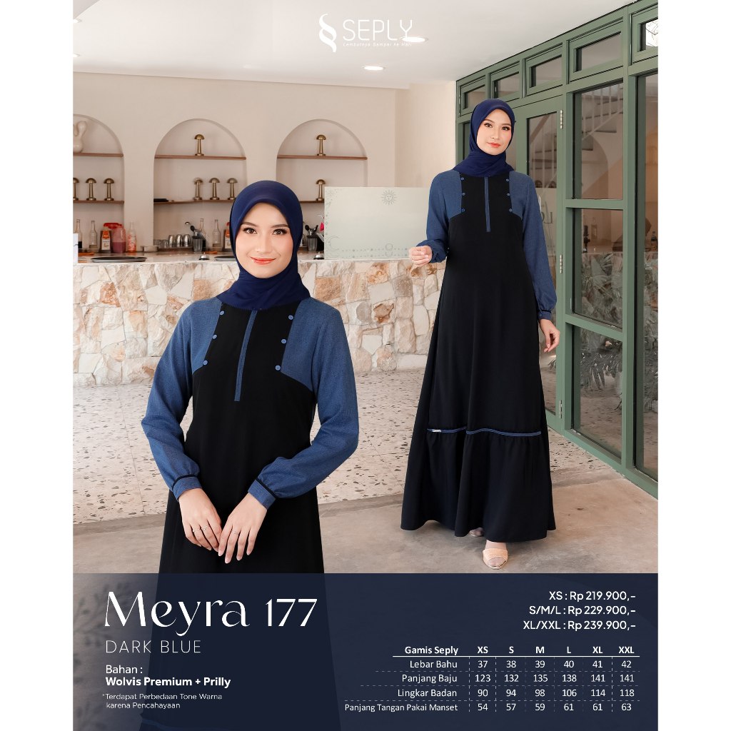 TERMURAH GAMIS DAILY BY SEPLY ORI-MEYRA 177