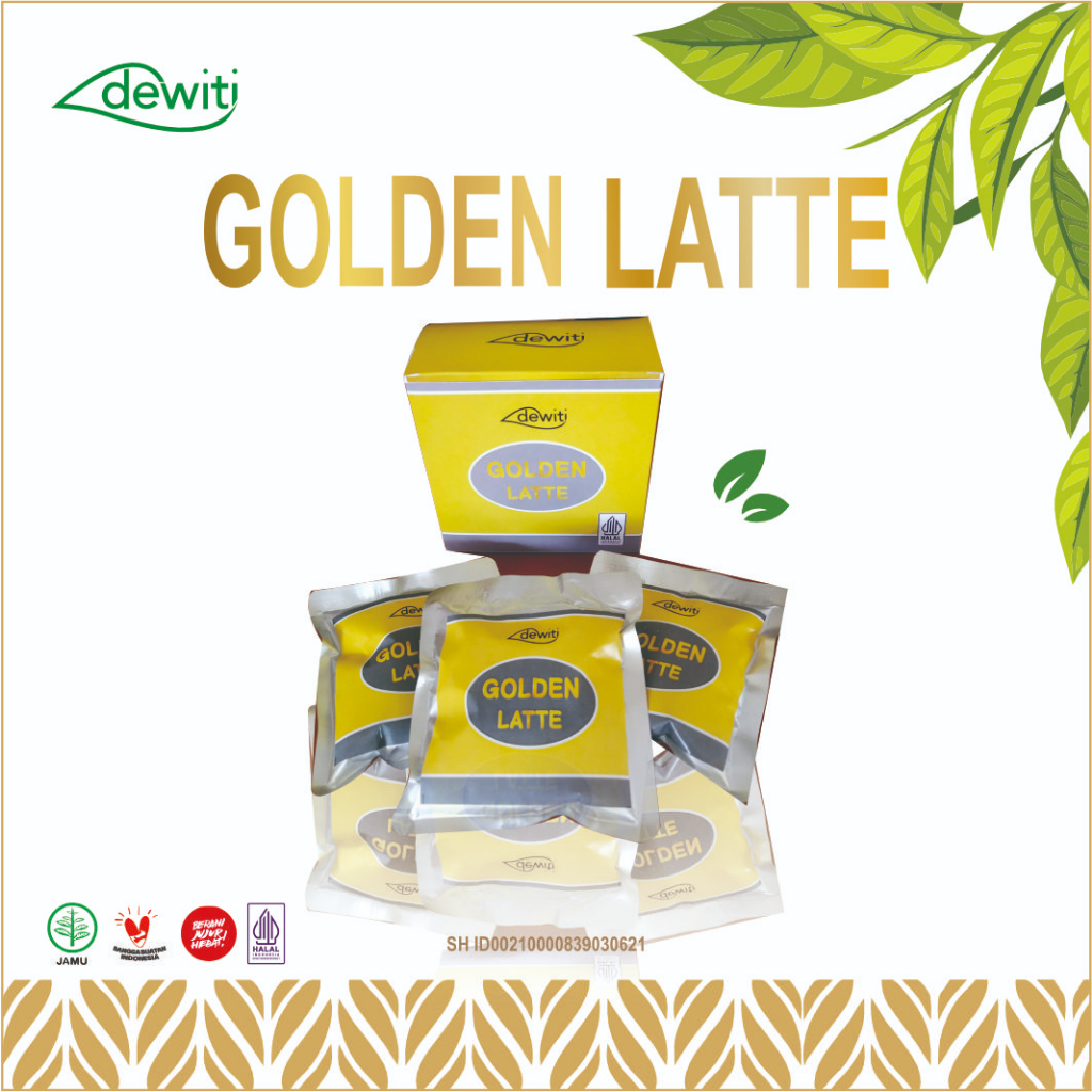 

Golden Latte Instan / Kunyit Jahe Latte / Kopi Rempah Dewiti