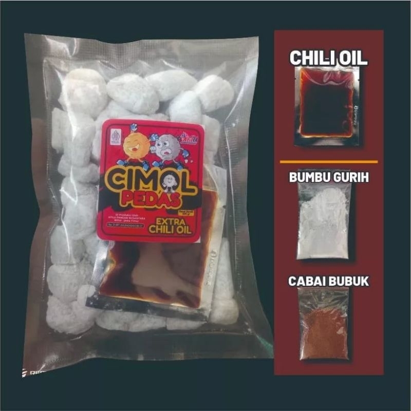 

Cimol viral chilli oil murah