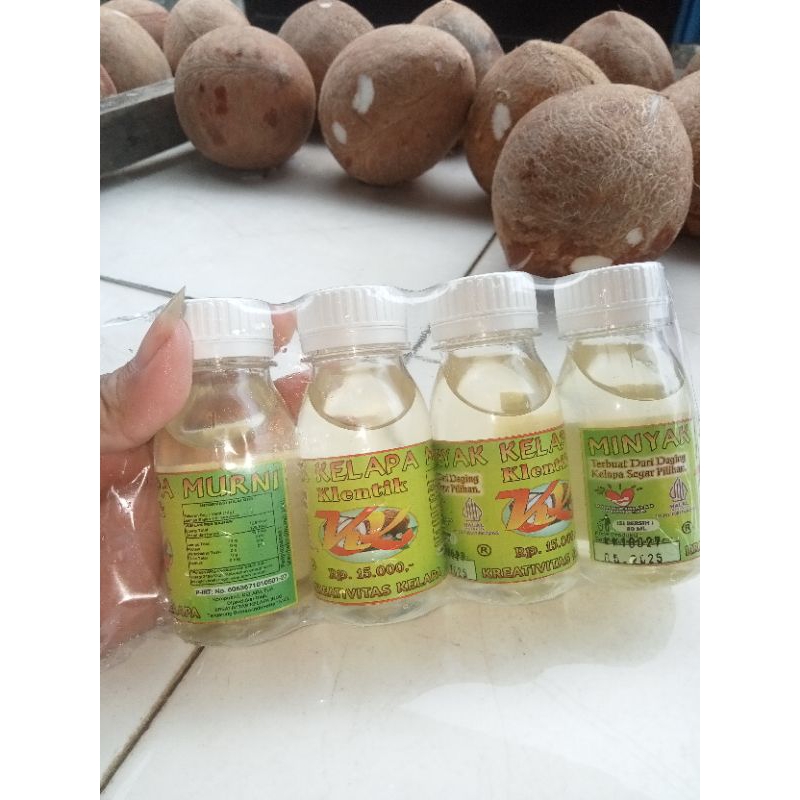 

minyak kelapa murni klentik 80ml