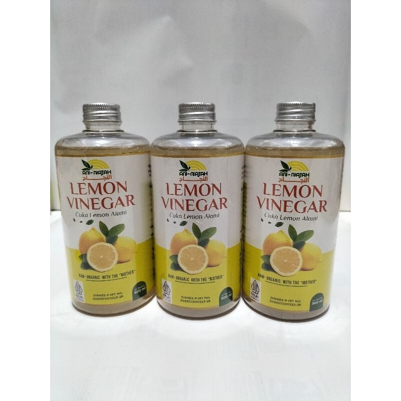 

Cuka lemon vinegar premium AN-NAJAH 500ml