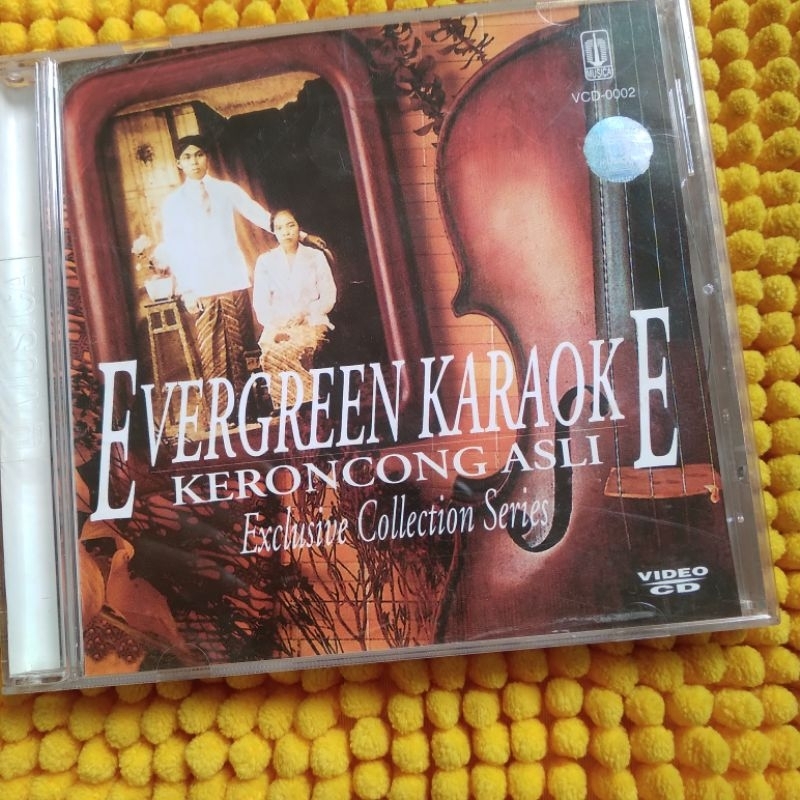 VCD EVERGREEN KARAOKE KERONCONG ASLI