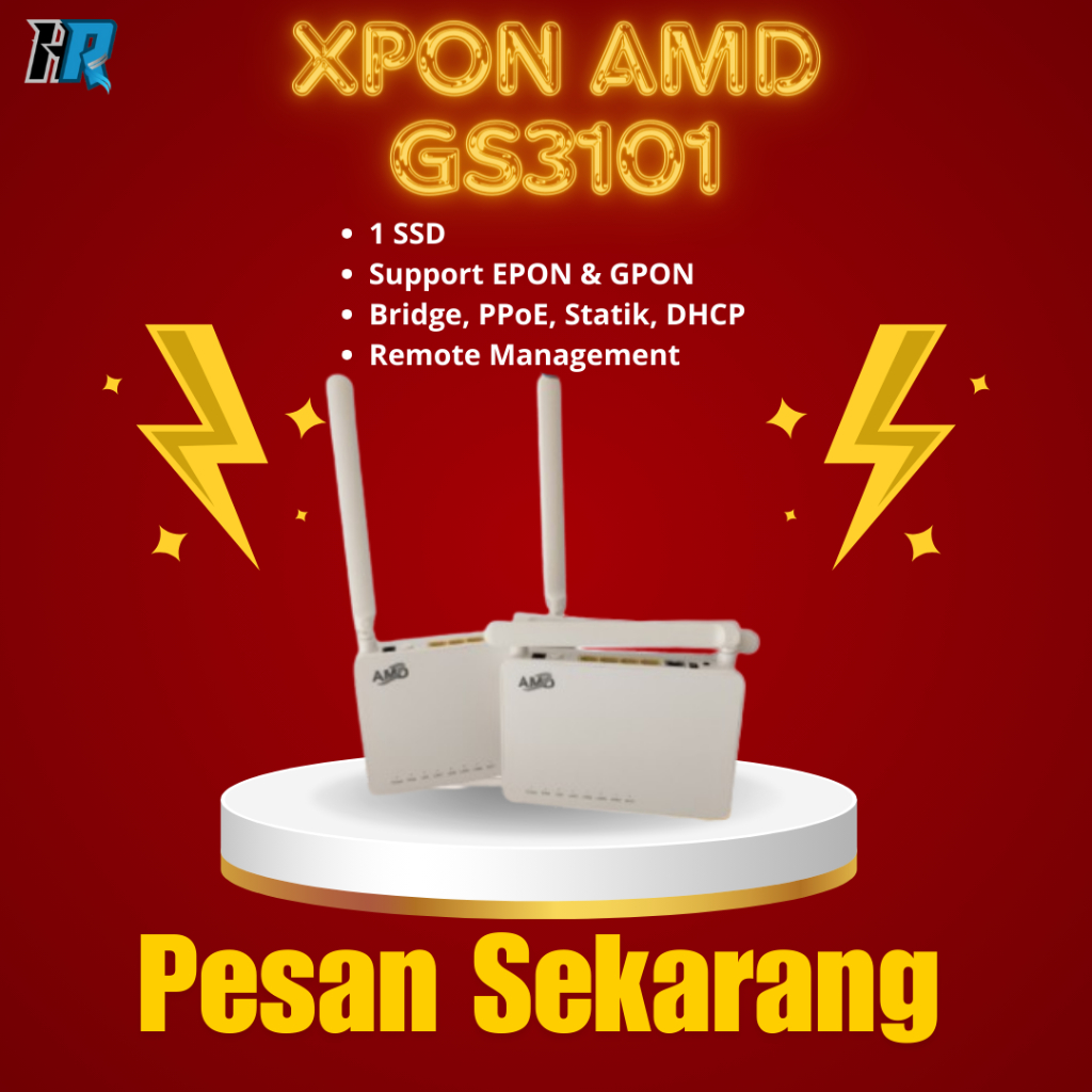 XPON AMD GS3101 EPON GPON + ADAPTOR