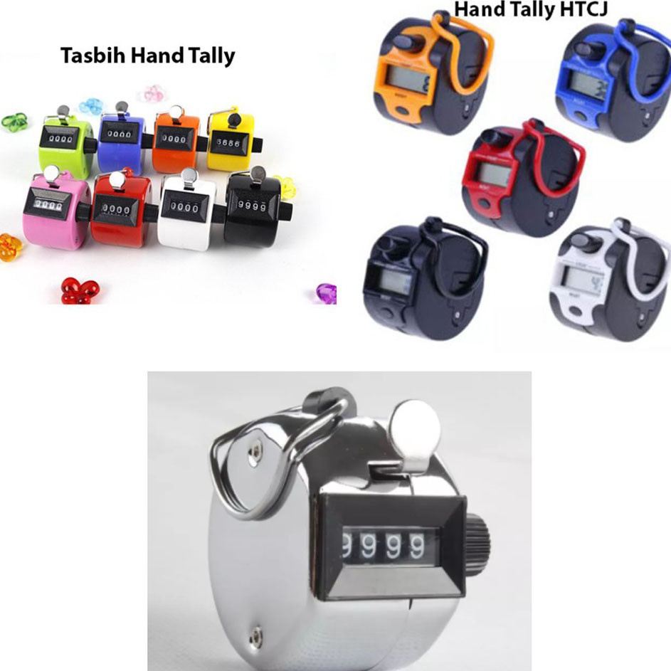 Super Luar Biasa  Tasbih Hand Tally CounterTasbih Hand Tally Counter Plastik Perlengkapan Sholat
