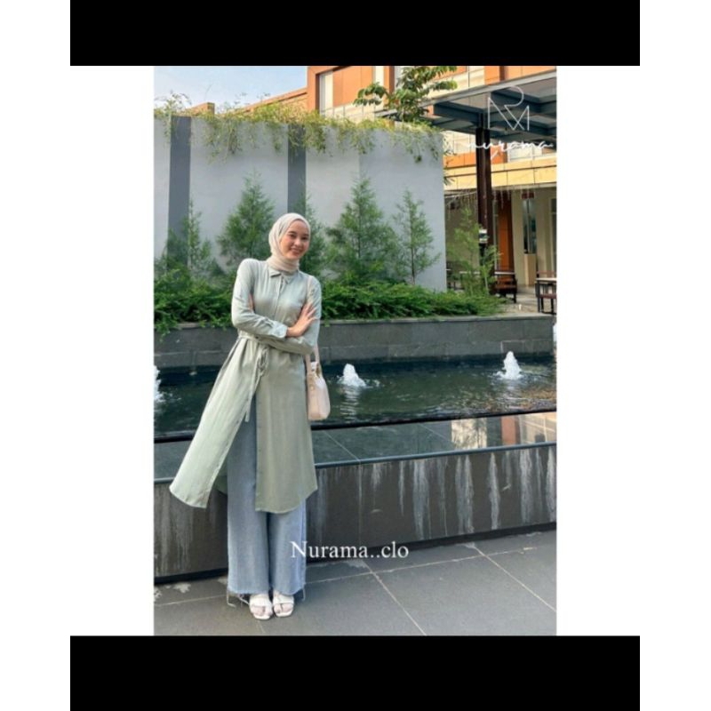 AKLEEMA Long Tunik by Nurama Shirt