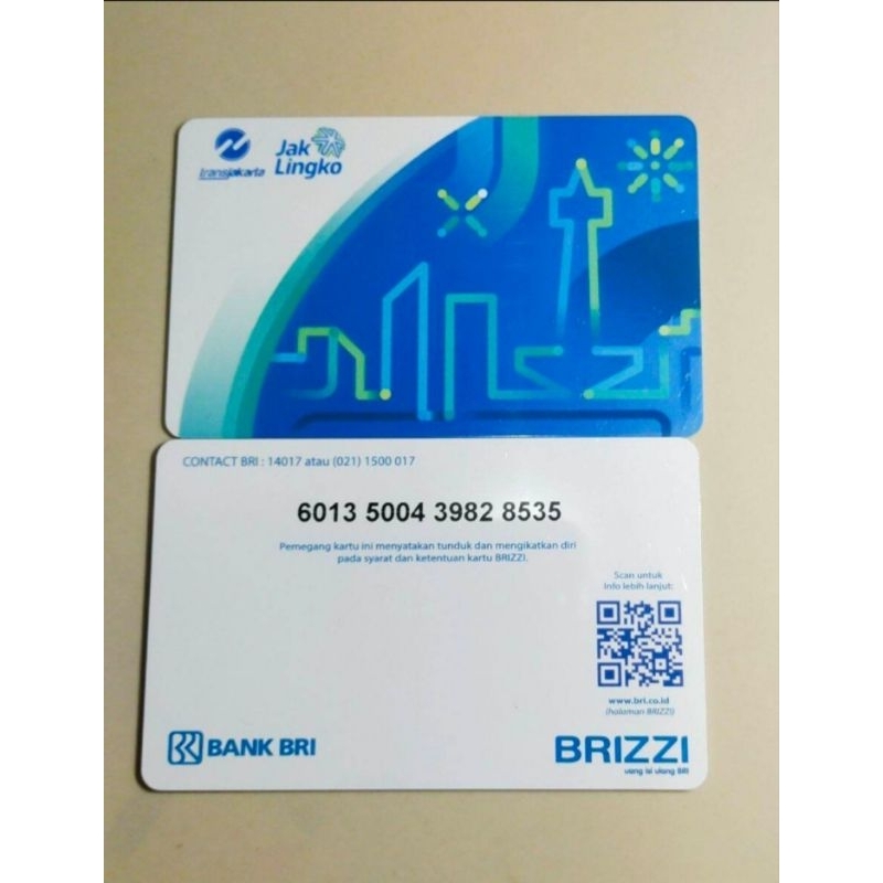 Kartu Jaklingko Brizzi termurah terlaris