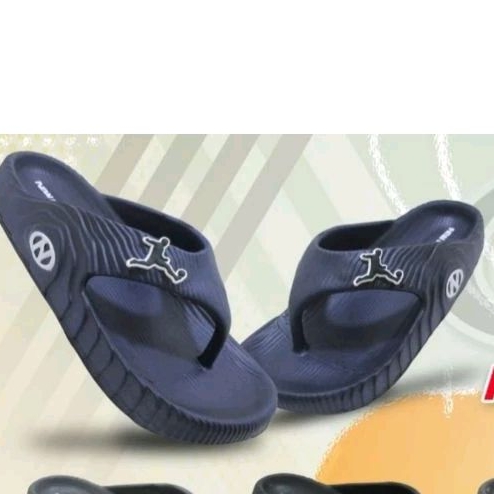 20-45 sandal karet jepit casual pria NEW SANDAL ANAK LELAKI MODEL JEPIT WARNA HITAM POLOS CORAK GARI