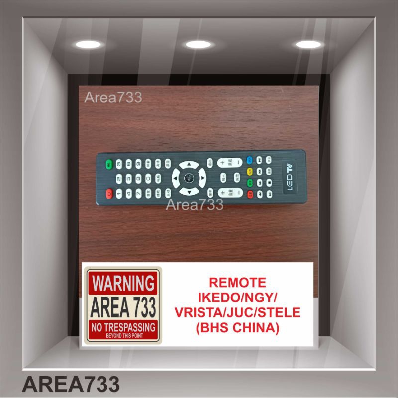 Remote TV MB universal bahasa china  /IKEDO/NGY/AOYAMA/Vrista/JUC