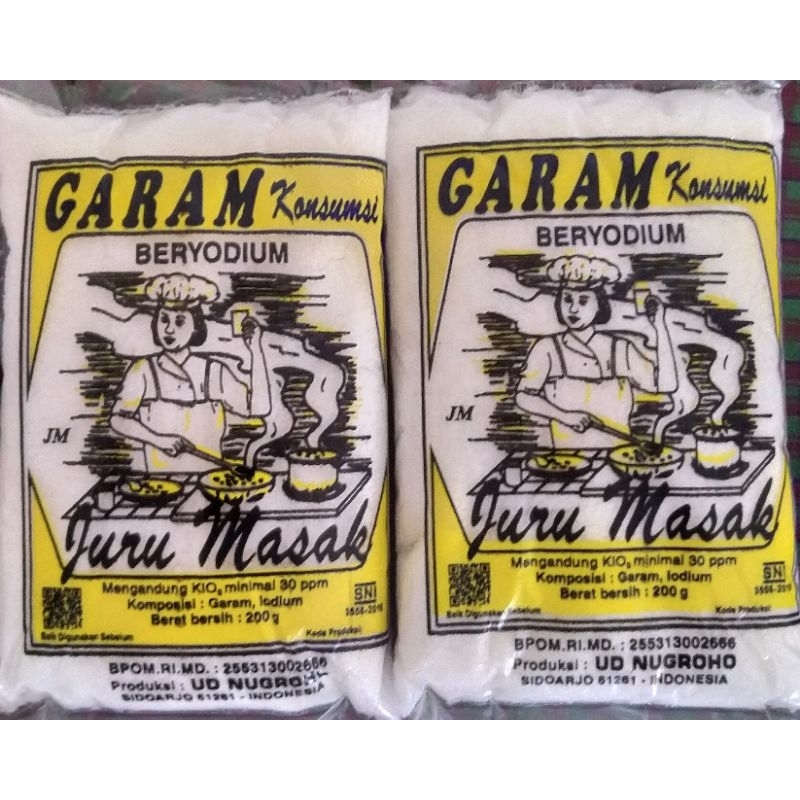 

Garam Juru masak 200gr BERYODIUM