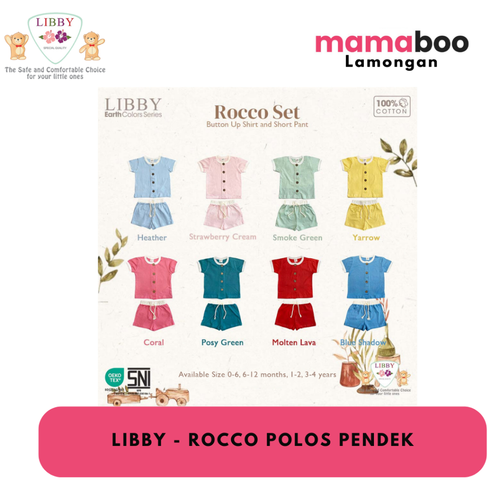 Libby - Set Rocco Polos Pendek