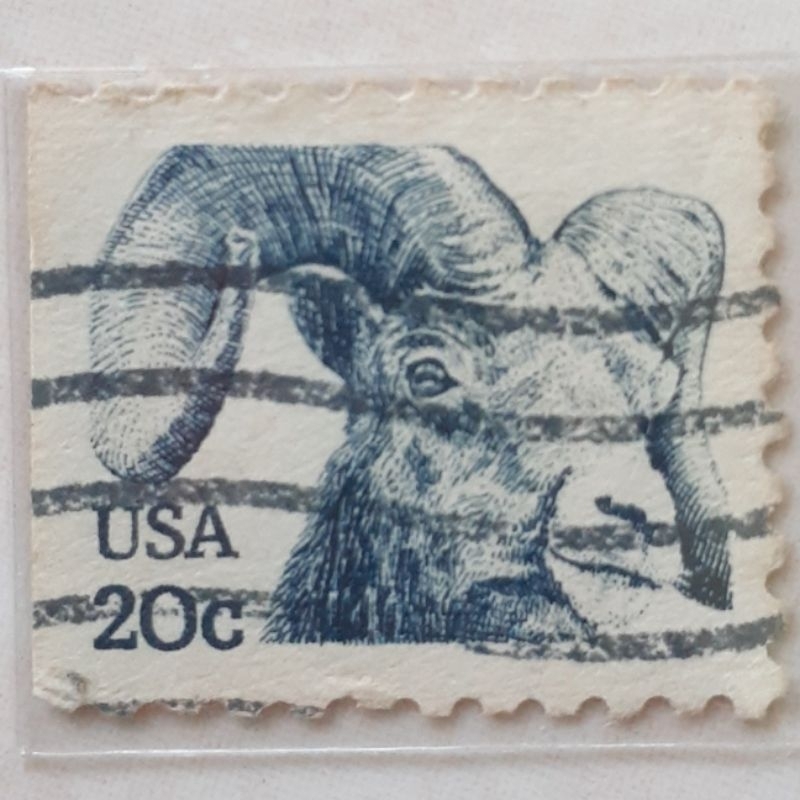 

Perangko USA 1982-1983 Regular Issue (Bighorn Sheep (Ovis canadensis)) Tahun 1982-1983