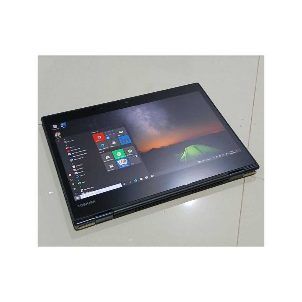 LAPTOP Toshiba X20W-E 2in1 | Bisa dilipat dan jadi mode Tablet