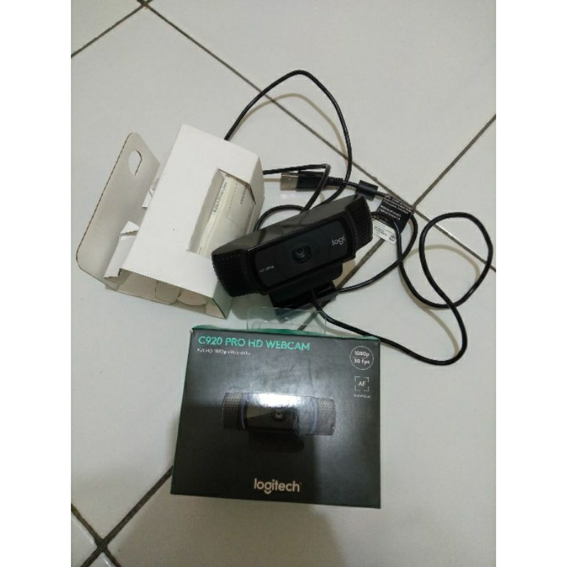 logitech webcam C920 pro 1080p/30 fps (second)