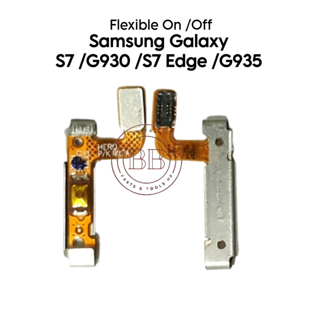 Flexible  Power On Off Samsung Galaxy S7 / G930 / S7 Edge / G935 / SM-G930F, SM-G930A, SM-G930P / SM