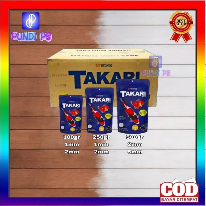 TAKARI 1DUS All Varian 100gram 250gram 500 gram 1mm 2mm 5mm 1 Karton Box