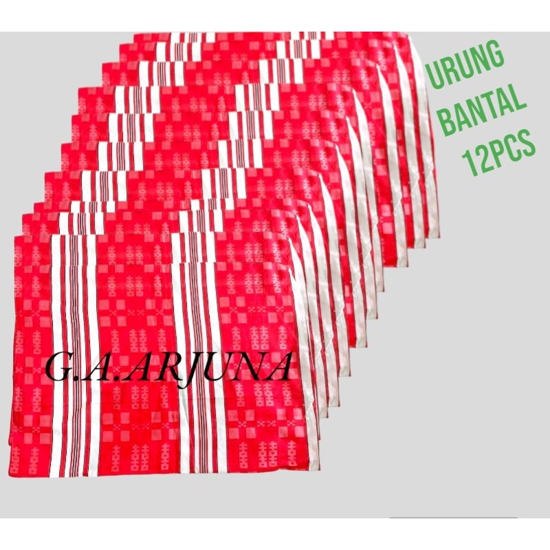 URUNG BANTAL GULING ISIAAN KAPUK DALEMAN BANTAL PAKET 12PCS BAHAN DAMES TEBAL DAN HALUS
