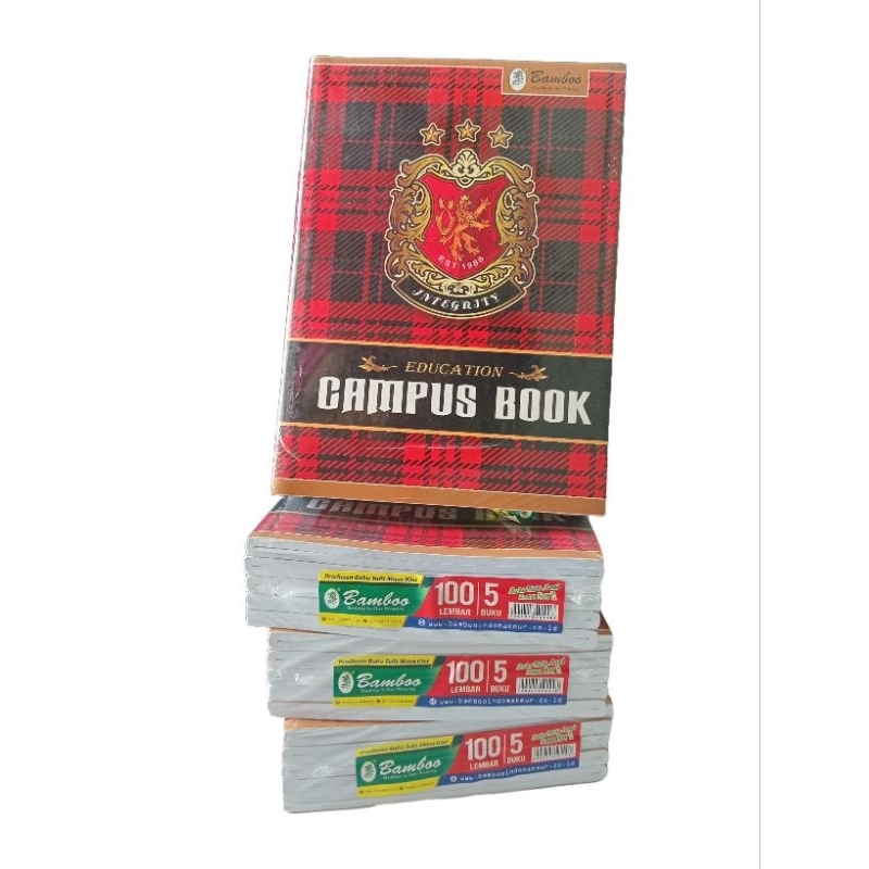 

buku tulis merek bamboo 100 lembar