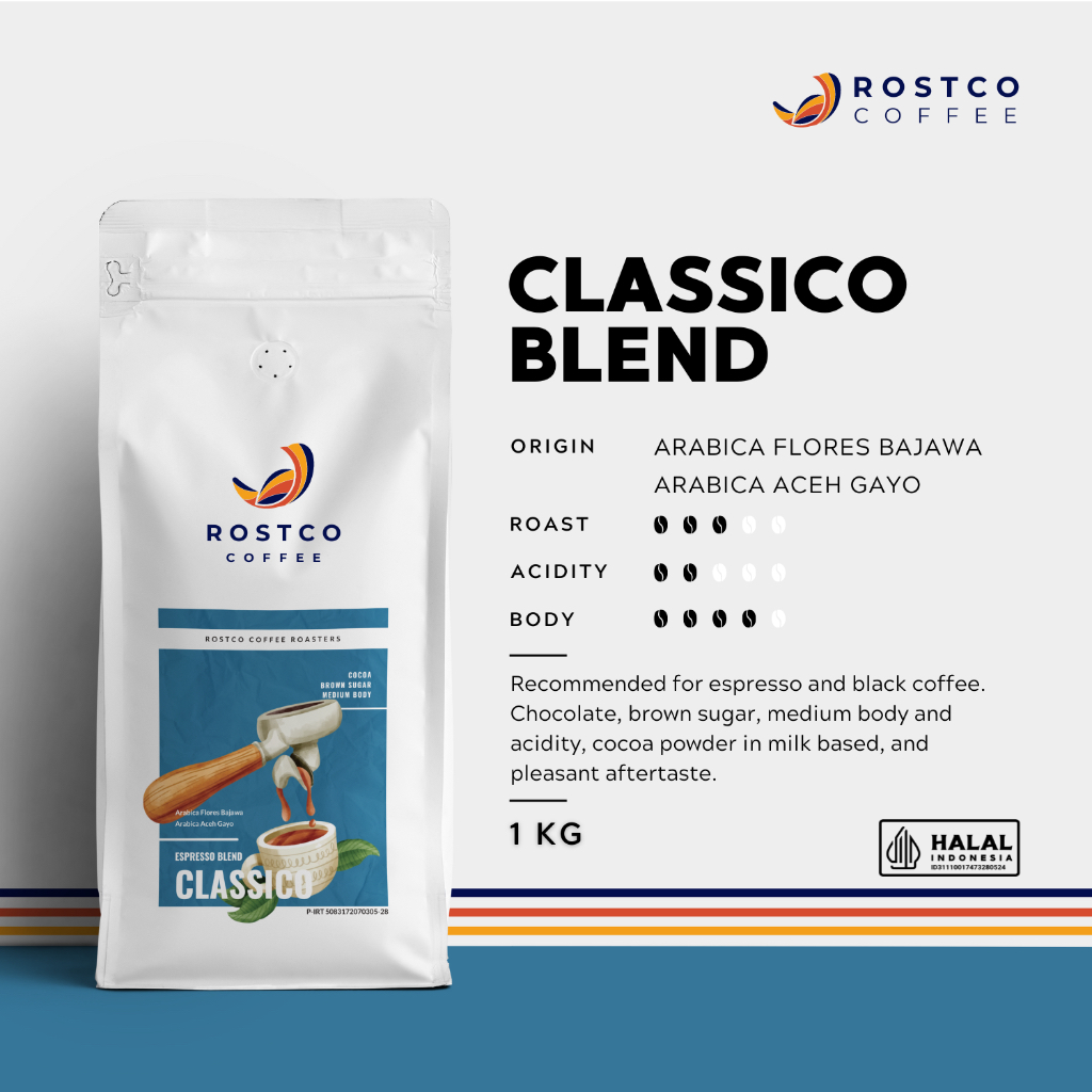 

Kopi 100% Arabica Classico Espresso Blend