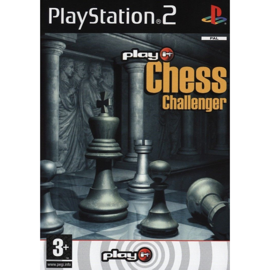 KASET DVD GAME PS2: CHESS CHALLENGER