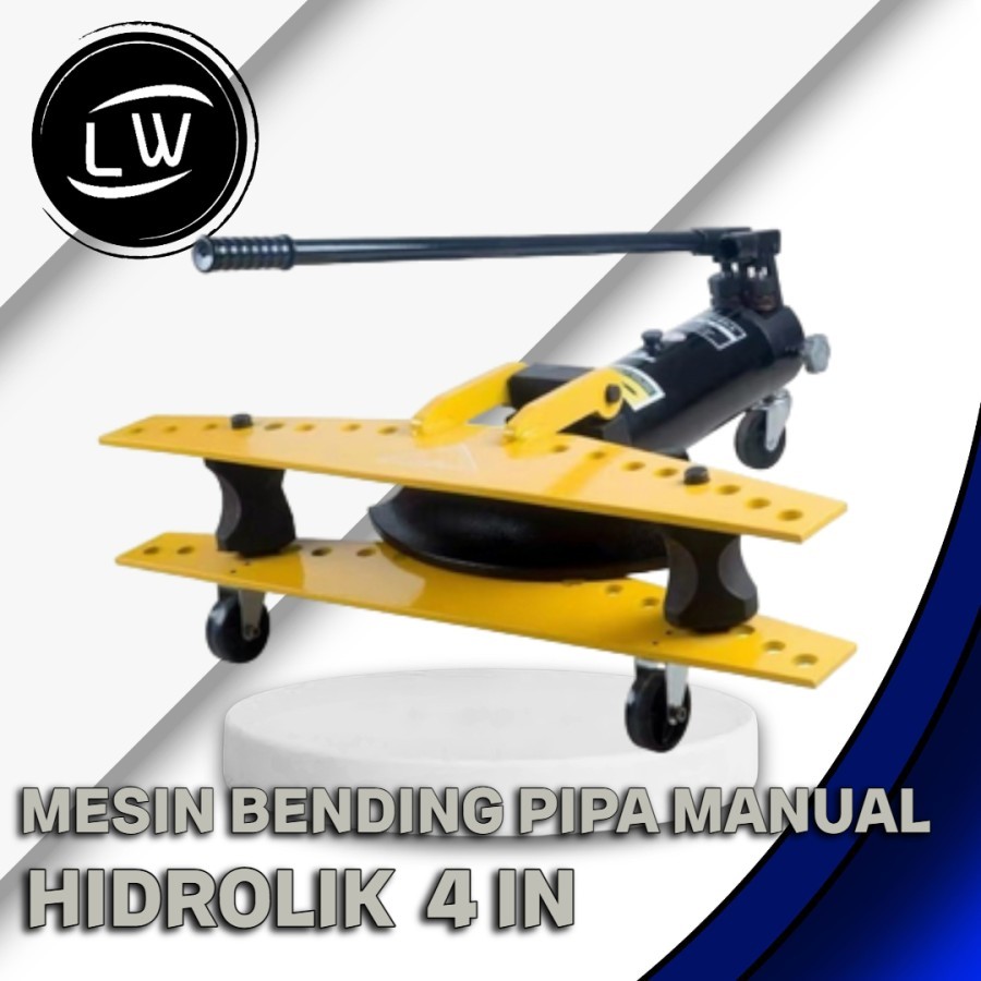 MESIN BENDING PIPA MANUAL/MESIN PEMBENGKOK PIPA HIDROLIK MANUAL 4 INCH