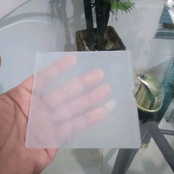 Tutup Cawan Conway Glass Persegi