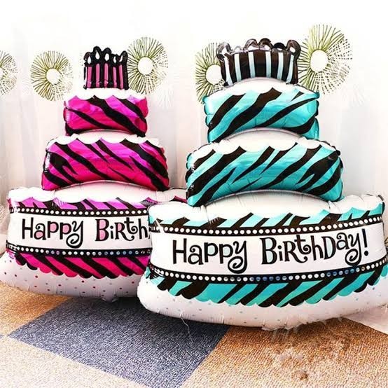 (harvest) Balon foil cake jumbo