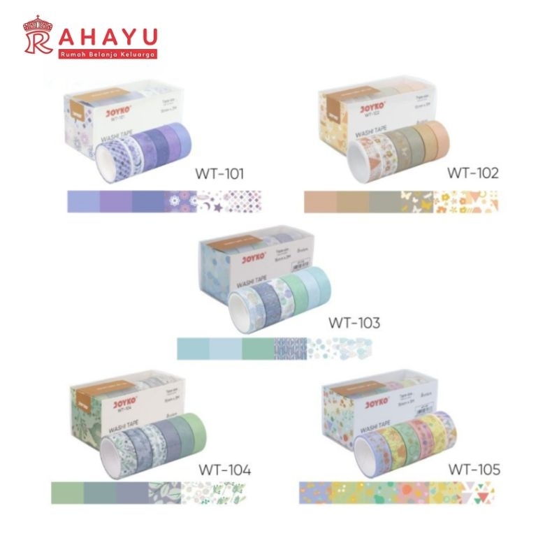 

JOYKO WASHI TAPE(PITA PEREKAT)