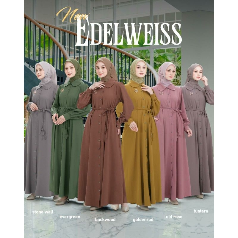 gamis edelweiss by aden