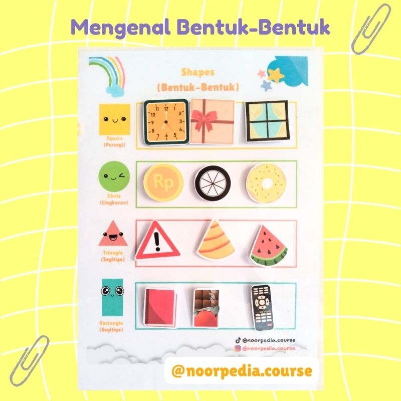 

Permainan Edukasi Mengenal Bentuk untuk Toodler, TK, SD