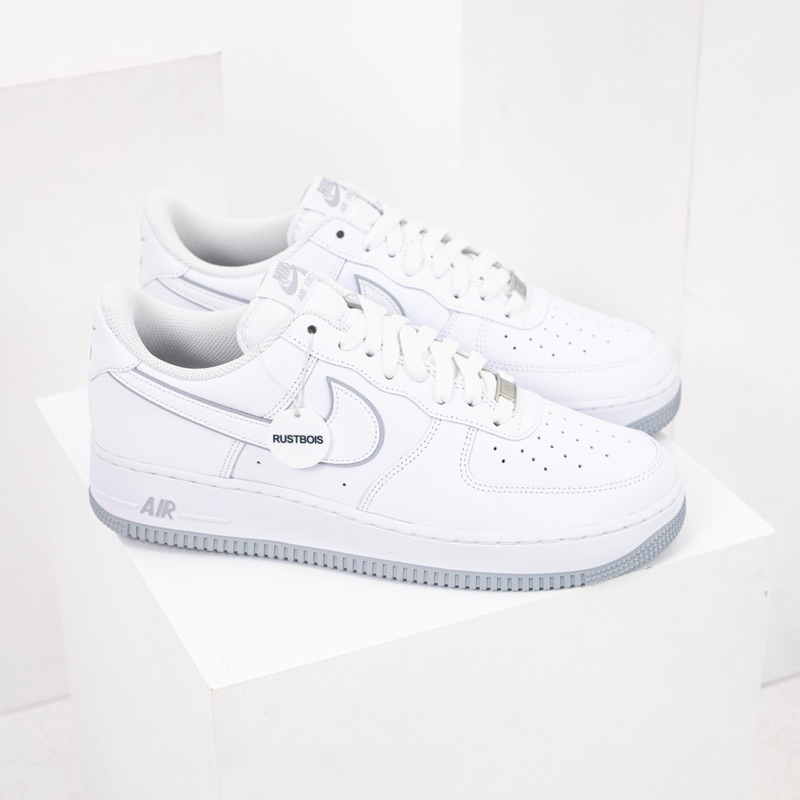 Nike Air Force 1 White Wolf Grey