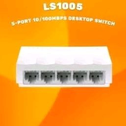 TP-LINK 5-Port Gigabit Switch with 4 PoE+ Ports TL-SG1005LP