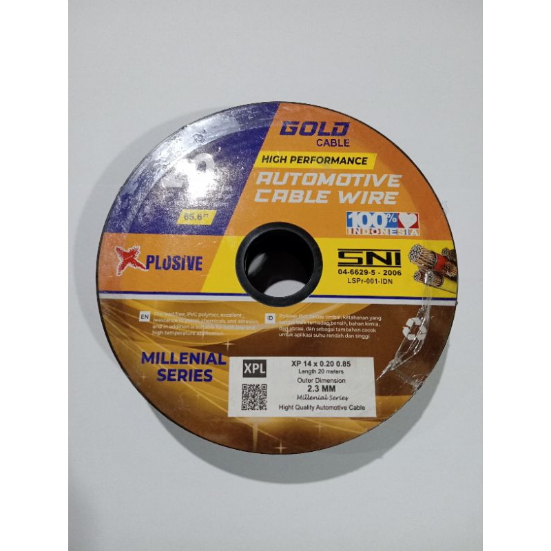 KABEL LISTRIK 1 ROL 20 METER SERAT TEBAL