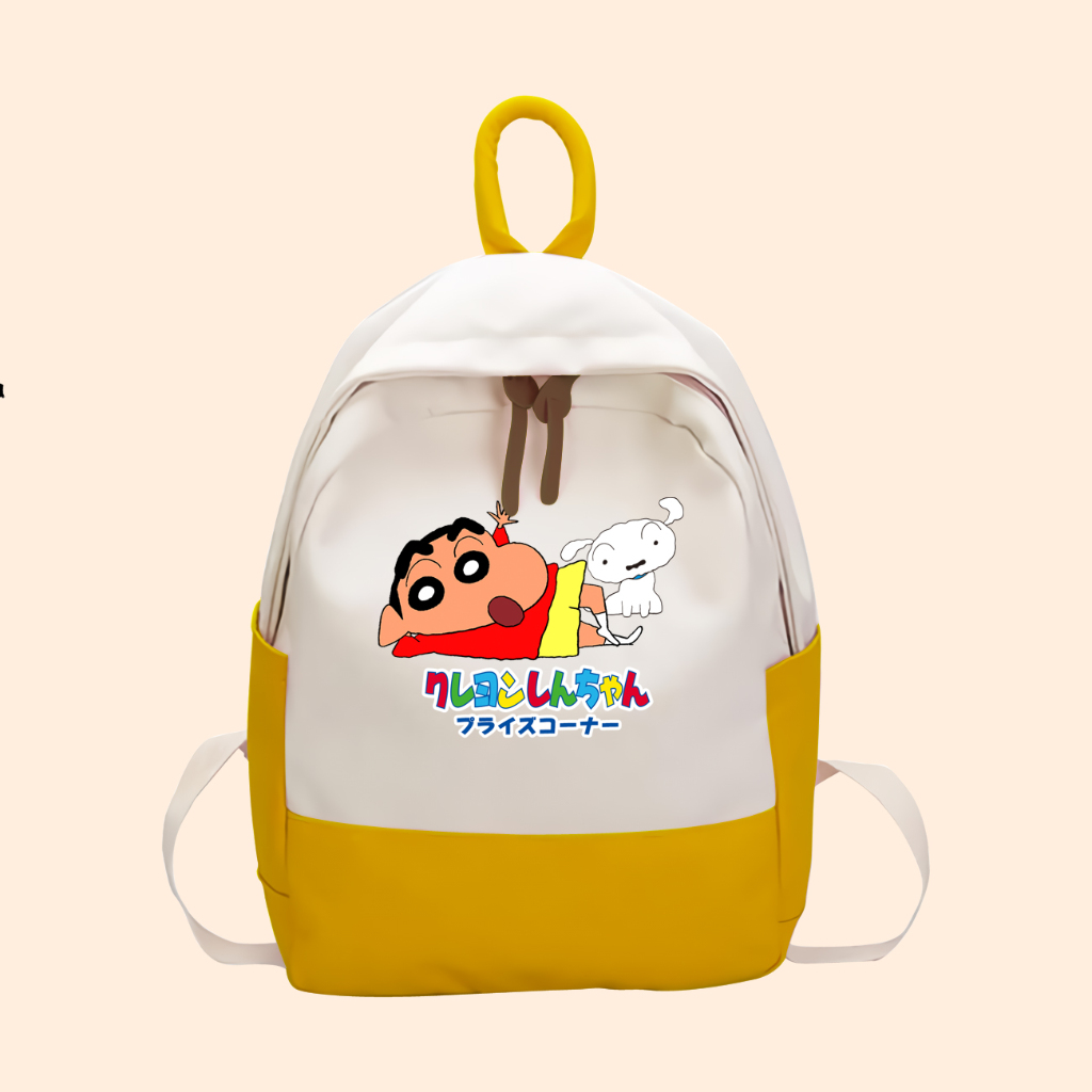 Tas Anak Kartun Crayon Shincan Anak SD TK Kantong Backpack Karakter Anak SHI-03