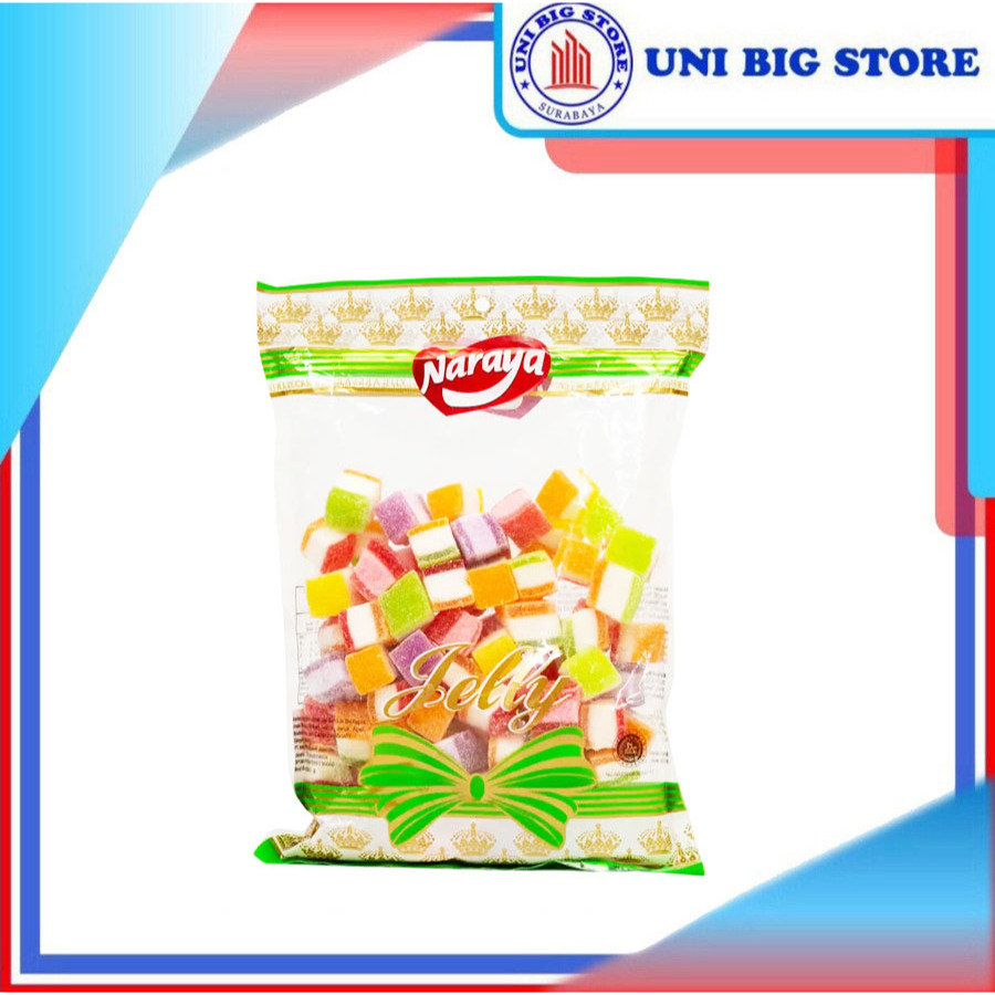 

Naraya Permen Jelly Sandwich Besar Jeli Candy 400 gr