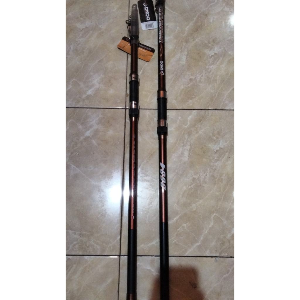 Alat Pancing Kuat Joran Daido Antena Tigershark Surf Carbon 300 Laut