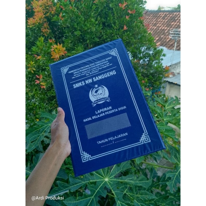 

Sampul Raport isi 12 lembar