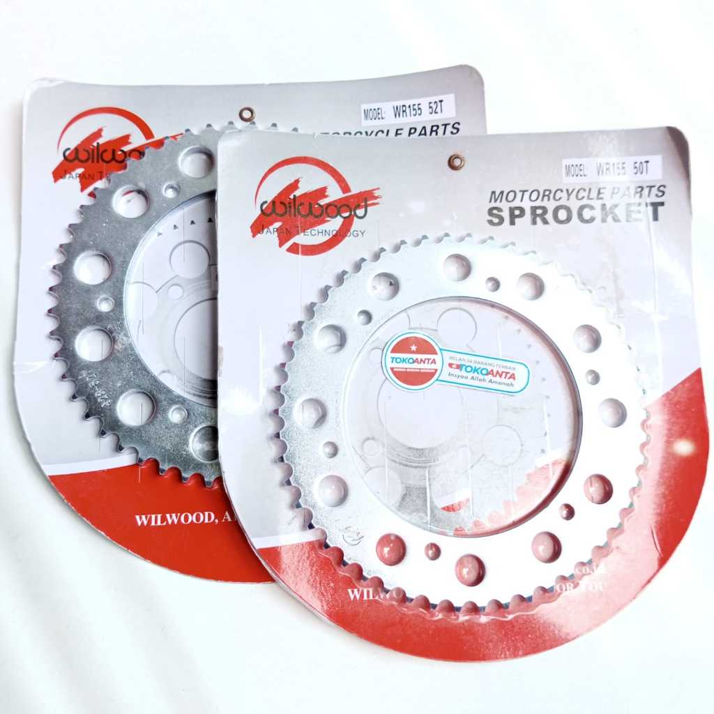 Gir Gear Belakang Yamaha WR 155 Merk Wilwood