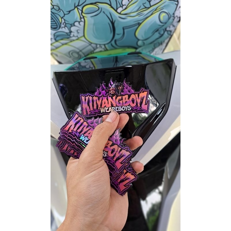 

stiker kuyang hologram vol 3