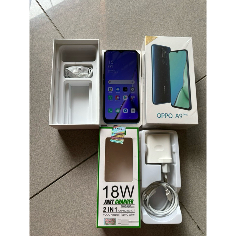 OPPO A9 2020 SEKEN SECOND RAM 8 GB INTERNAL 128 GB